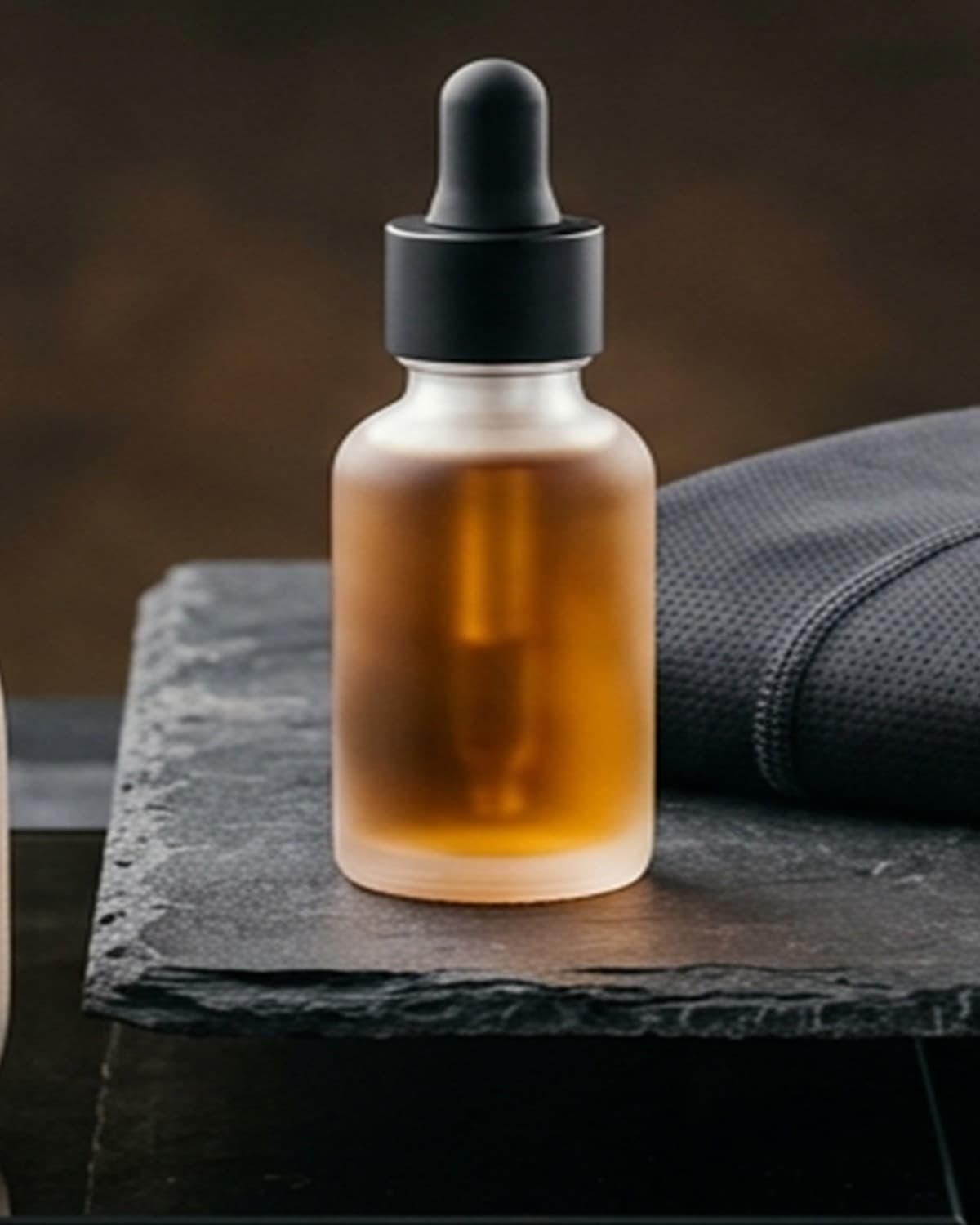 Glowhaus hero serum styled for a vertical TikTok product demonstration