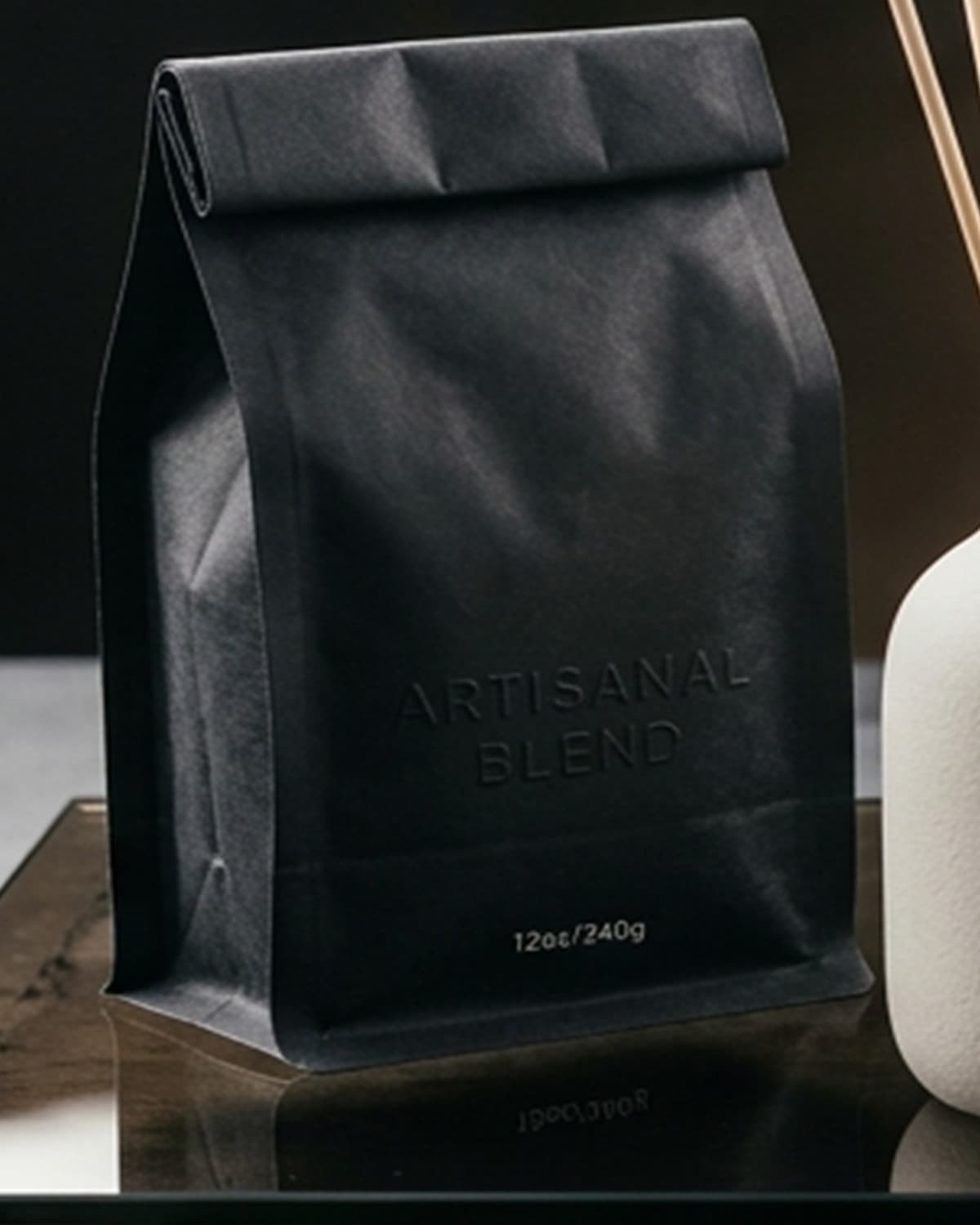 Terra Brew coffee subscription products arranged for a Live segment