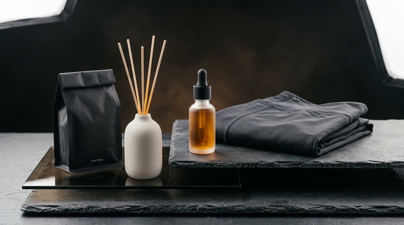 Products from several client categories staged for TikTok Shop content production